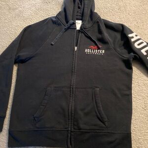 Men’s black hoody Hollister XL